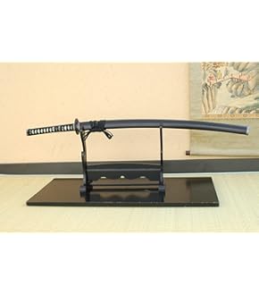 模造刀　三本セット Amazon.co.jp: 模造刀 3点セット 関 黒石目大刀 並刀身 SW-100L