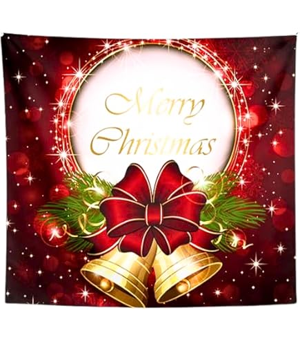 Amazon.co.jp: GLYY メリークリスマス タペストリー 150*200 CM 飾り物