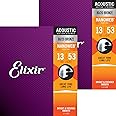 Elixir エリクサー アコースティックギター弦 NANOWEB 80/20ブロンズ HD Light .013-.053 #11182 2個セット 【国内正規品】