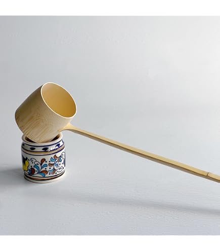 Amazon｜茶道具 柄杓 奈良 高山 創業四百年 芳竹園製 柄杓 炉・風炉用