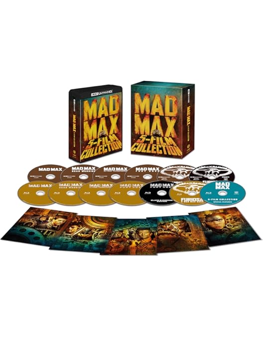 Amazon.co.jp: マッドマックス コレクション(初回限定生産/8枚組) [Blu