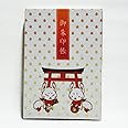 【京都観光】稲荷・きつねさん柄の御朱印帳（Ｍ）麗聲堂オリジナル柄