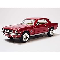 マスタング　レッド 1967 Ford Mustang GT Red (Special Edition) 1:24 Scale Model