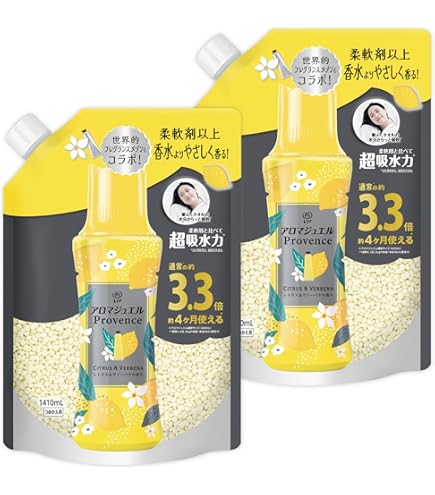 Amazon | レノア アロマジュエル Provence 香り付けビーズ シトラス