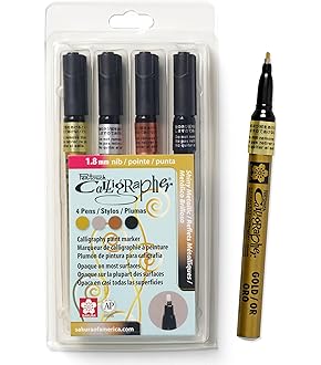 SAKURA【エナジーマーカー金3枚セット】4.16.31巻 Amazon | Sakura Pen-Touch Marker 0.7 mm extra fine gold