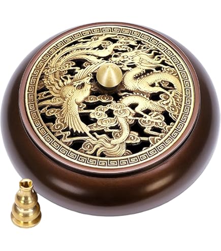 Amazon｜柄香炉 密教法具 寺院用仏具 蓮華型柄香炉 真鍮製 密教で使