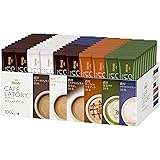 AGF ブレンディ カフェラトリー スティック アソート 100本 【 スティックコーヒー 】【 コーヒー つめあわせ 】【濃厚ビターカフェラテ、濃厚ミルクカフェラテ、濃厚キャラメルマキアート、濃厚抹茶ラテ 各20本、濃厚ミルクカフェラテ甘さなし、濃厚ロイヤルミルクティー 各10本】