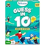 Skillmatics カードゲーム：スポーツの10の世界で推測| 6歳以上の贈り物|スマートな質問のクイックゲーム|旅行とファミリーゲームの夜にとても楽しい スポーツの世界