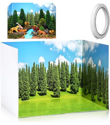 Amazon.co.jp: Simgoing Forest ジオラマキット 森の動物 プロジェクト