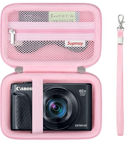 Amazon | Supmay カメラケース Canon PowerShot SX740 HS/ SX730 HS