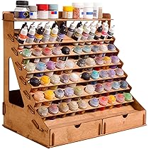 Amazon.co.jp: Plydolex 木製ペイントオーガナイザー ペイント