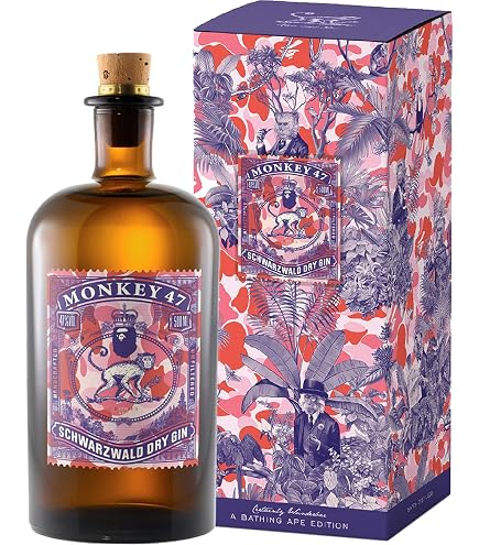 Amazon.co.jp: モンキー 47 ジン 正規品 47度 500ml : 食品・飲料・お酒