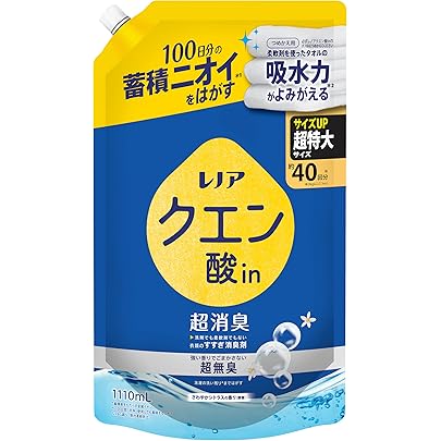 Amazon | レノア クエン酸 in 超消臭 クリアフローラルの香り 詰替