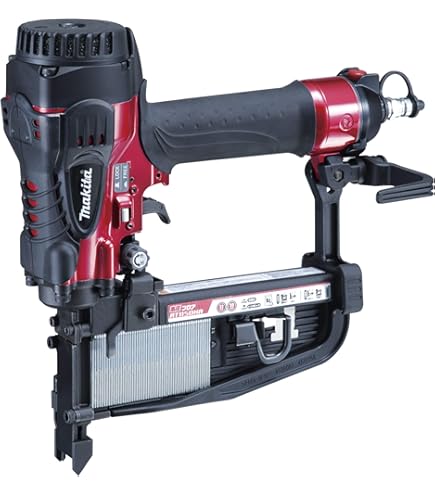 【お話し中】工具類多数出品予定！makita 高圧フロアタッカ　AT451H Amazon | マキタ(Makita) 高圧フロアタッカ AT451H（赤） | エアタッカ
