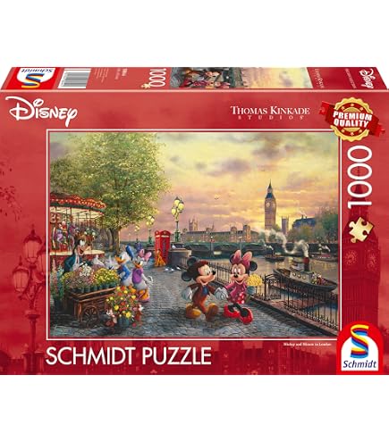 Amazon | Schmidt Spiele 58043 トーマス・キンケード ディズニー