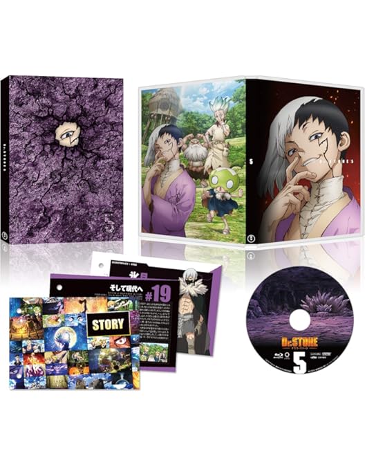 Amazon.co.jp: Dr.STONE ドクターストーン Vol.6 [DVD] : 稲垣理一郎