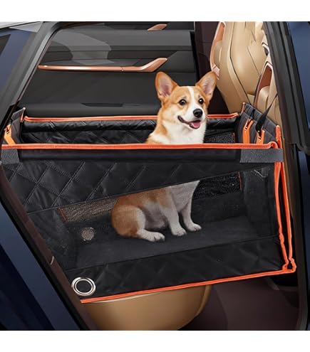 Amazon.co.jp: PETSFIT 犬用後部席エクステンダー 犬 車 ドライブ