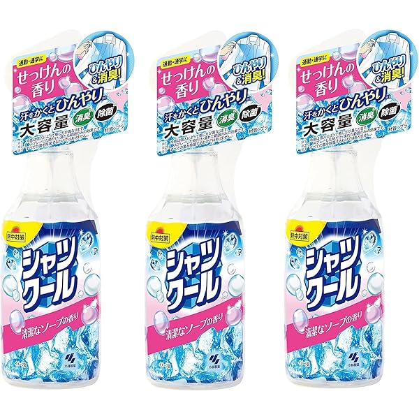 シャツクール　370ml 23個セット Amazon.co.jp: 熱中対策 シャツクール フローラルソープの香り