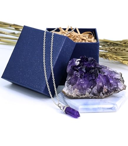 Amazon.co.jp: スギライト原石天然水晶紫色の宝石希少鉱物標本の装飾,3
