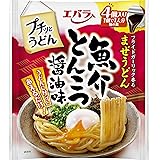 エバラ プチッとうどん 魚介とんこつ醤油味 (22g×4個) ×4袋