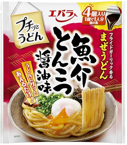 Amazon.co.jp: [ エバラ ] プチッとうどん ゆず塩 鯛だし うどん
