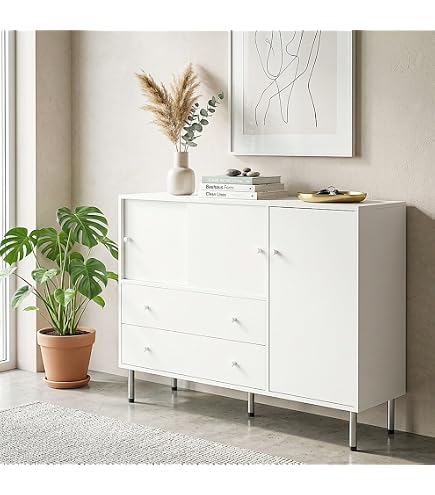 Amazon｜IKEA PS キャビネット, ホワイト (902.514.52)｜キャビネット