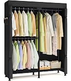 Amazon｜ハンガーラック幅90×奥行45×高さ184cm ワードローブ