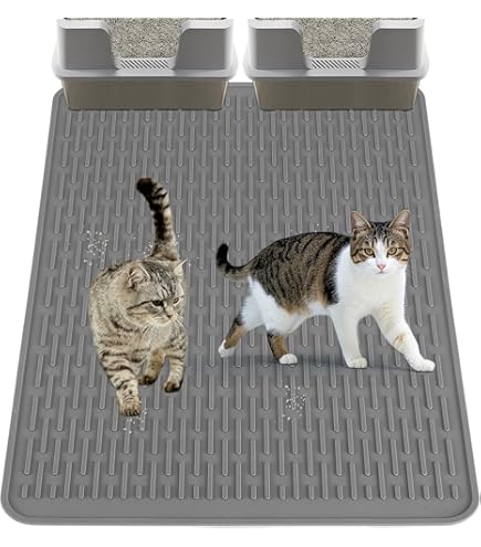 Amazon Cat Mat Litter Catcher Cat Litter Mat Nearby DM 8-Shaped
