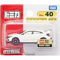 タカラトミー トミカ No.40 ホンダ シビック TYPE R (ブリスターパッケージ) ミニカー おもちゃ 3歳以上