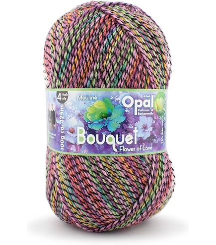 Amazon | 毛糸 ソックヤーン Opal オパール Bouquet Moulinè