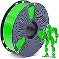 SUNLU 3D Printer Filament PLA, Well Rolled Modeling Material Pla Filament, 3D Printer Filament PLA Filament 1.75mm ±0.02mm, Eco-Friendly, Vacuum Packing, 1KG (2.2lbs), PLA Green