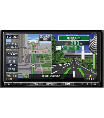 カロッツェリア(パイオニア) 楽ナビ AVIC-RZ300 7型 カーナビ