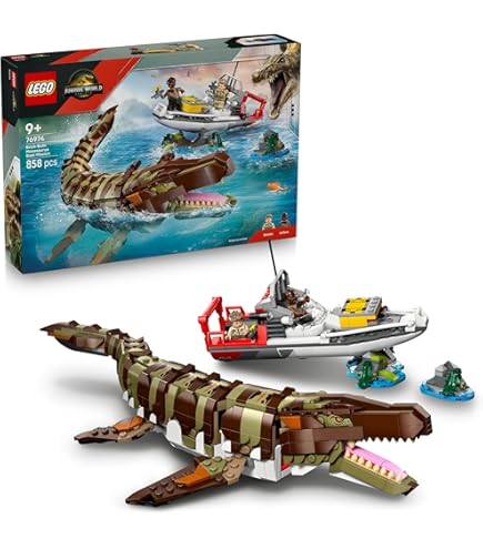 Amazon.co.jp: LEGO Jurassic World Giganotosaurus & Therizinosaurus