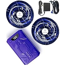 Amazon.co.jp: 【2025暴風登場 40V/30000mAh】空調作業服 ファン
