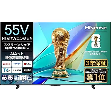 【新品メーカー保証付】HITACHI製55インチテレビ【Amazonより安い】 Amazon.co.jp: テレビ - テレビ・レコーダー: 家電＆カメラ