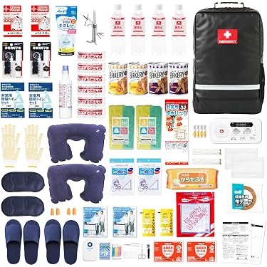 Amazon.co.jp 売れ筋ランキング: 非常用持出袋・緊急避難セット の中で