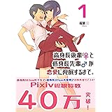 ① 高身長の後輩（女）と低身長の先輩（男）が恋愛に発展するまでの漫画
