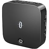 【光デジタル端子】TaoTronics Bluetooth トランスミッター レシーバー aptx-LL 低延遅 Bluetooth 5.0 受信機 送信機 15時間再生 2台同時接続 充電しながら使用可 一台二役 小型 TT-BA09