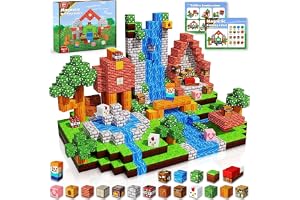 100 Pcs マグネットブロック 磁石ブロック おもちゃ 子供 知育玩具 磁石ブロック マグネット 男の子と女の子 おもちゃ 誕生日プレゼント クリスマス ギフト 贈り物