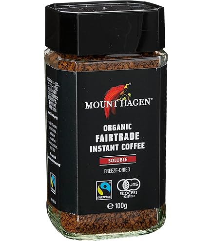 オーガニック フェアトレード カフェインレスインスタントコーヒー100g 20個 Amazon.co.jp: マウントハーゲン オーガニック フェアトレード カフェ