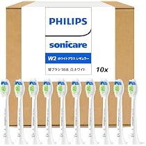 PHILIPS ソニッケアー ホワイトプラス 替えブラシ 6本入×2 Amazon | フィリップス 替えブラシ ソニッケアー W2 ホワイトプラス