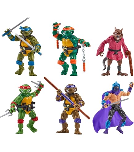 ジ*コ様 【希少・コンプリート】TMNT クラシックコレクション フィギュア6体 TMNT x Godzilla Figures - Leo x Godzilla : Amazon.com.au: Toys & Games