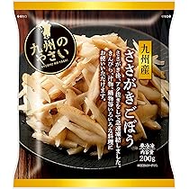 Amazon.co.jp: [冷凍] ノースイ 九州産ささがきごぼう 200g ×5袋