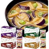 味噌汁's セット Amazon.co.jp: 具たっぷり味噌汁 味の素 4種32食セット フリーズドライ