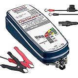 【テックメイト公式】OptiMATE充電器 オプティメイト6 Amp. Ver.3 12V6A OE採用多数・超省エネ！バイク、車、ボート、ソーラー、RV車、産業用バッテリー用。鉛AGM・液式・EFB・スパイラルセル・ゲル電池用充電器 強力回復充電機