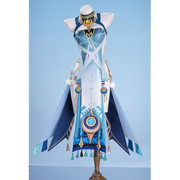 Amazon.co.jp: [エルフ森林] 原神 ラウマ コスプレ 衣装 全セット 角