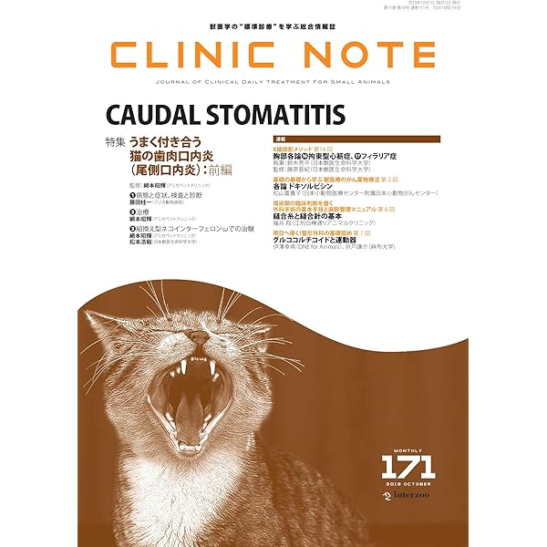 Amazon.co.jp: CLINIC NOTE No.220 2023 Nov 11月号 猫の尾側