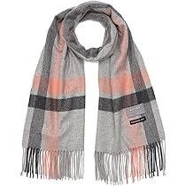 Amazon.co.jp: [バイヤー] ピュア カシミヤ 100％ チェック ストール