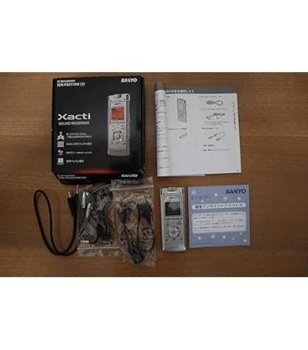 Amazon | SANYO ICレコーダー ICR-PS401RM(W) | Sanyo | ボイスレコーダー