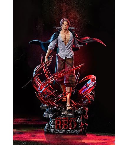 Amazon.co.jp: 赤髪のシャンクス モンキー・D・ルフィ フィギュア ノン